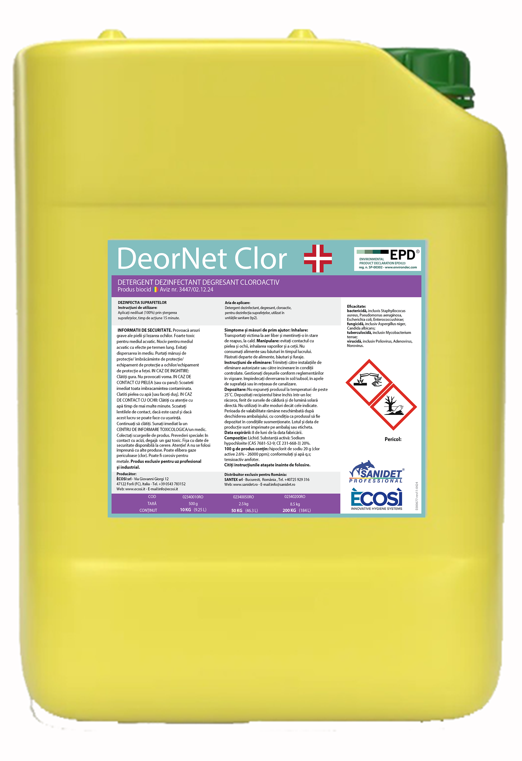 DEORNET CLOR - 10 KG